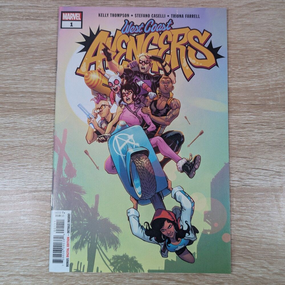 Marvel West Coast Avengers #1 Comic Book 2018 First Issue Kelly Thompson NM